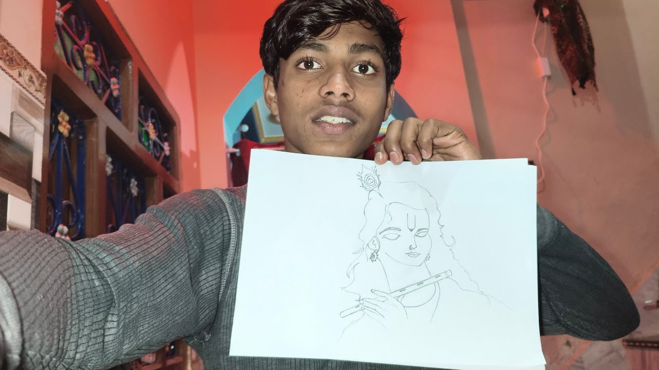 Aaj Abhishek Drawing Banaya 🤩🙏