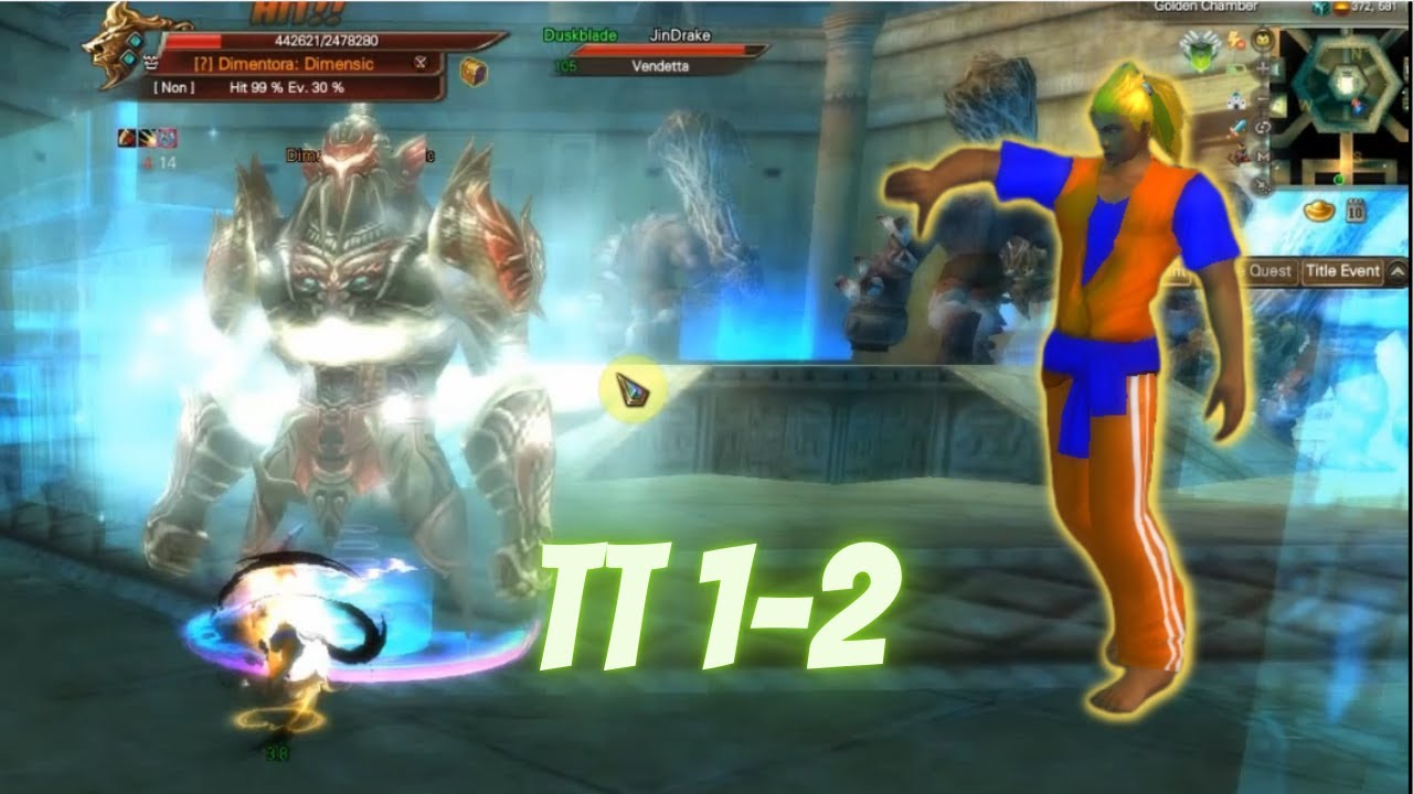 TT 1-2 Walkthrough | Twilight Temple 1-2 | Evolved Perfect World | PWI