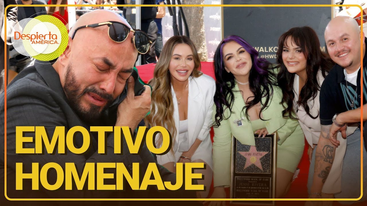Lupillo Rivera rompe en llanto y Juan el gran ausente en homenaje a Jenni Rivera | Despierta América
