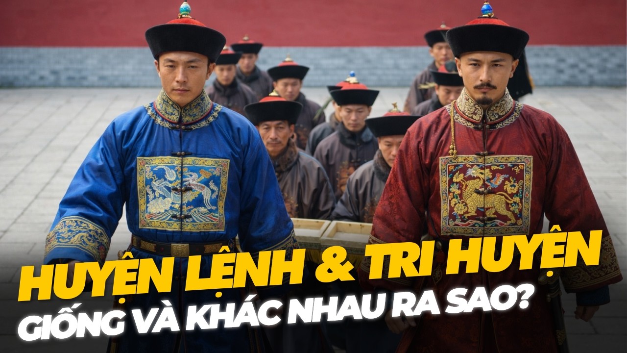 HUYỆN LỆNH, TRI HUYỆN GIỐNG VÀ KHÁC NHAU RA SAO?