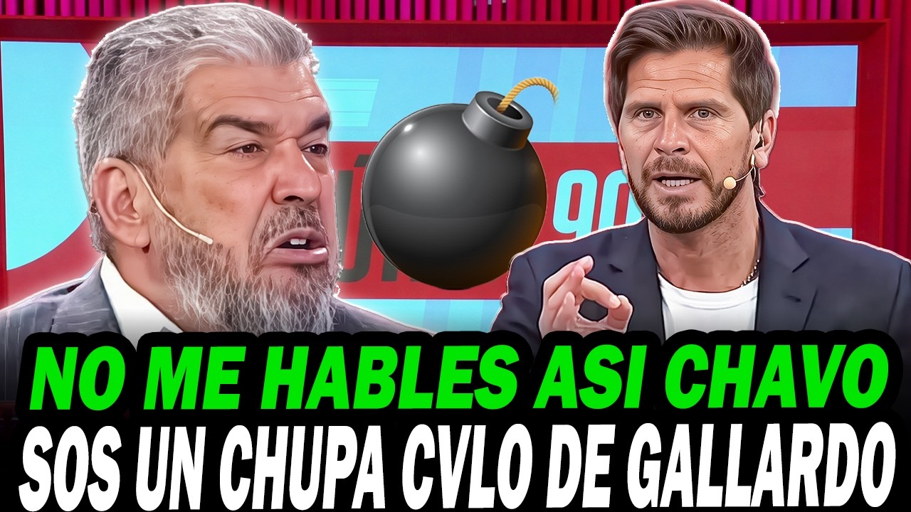 Tenso cruce del CHAVO FUCHS y El POLLO VIGNOLO por crisis de GALLARDO en Riber! 🔥