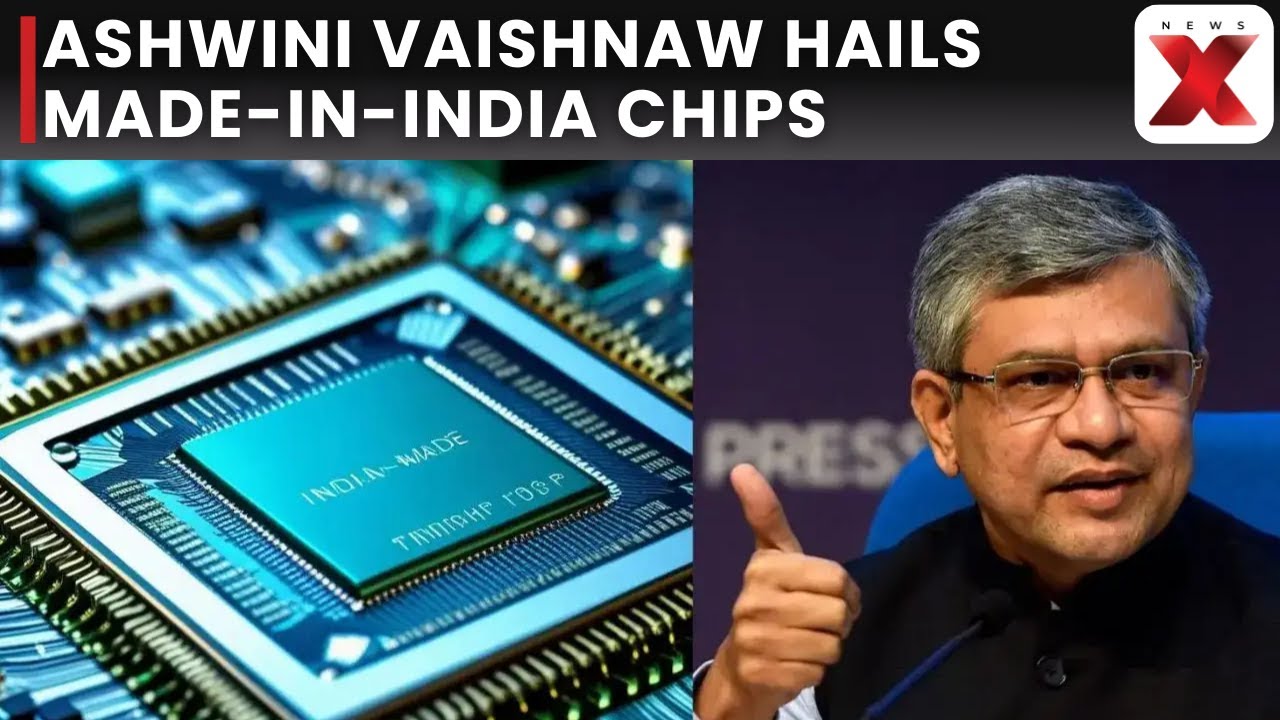 India Marks Milestone with Launch of Indigenous Chips, Says Ashwini Vaishnaw