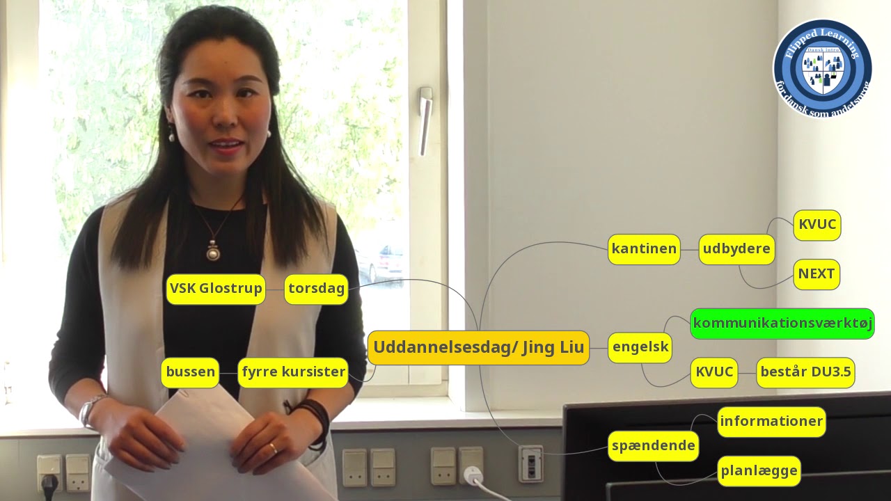 Dansk waystage: 'uddannelsesdag' - kursistpr&aelig;sentation, Jing (DU 3.2)