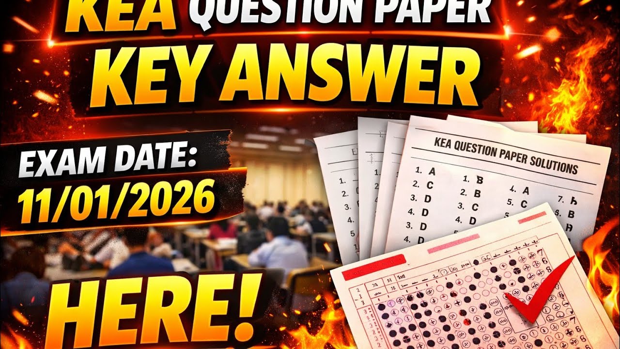 KEA KEY ANSWER DATED 11/01/2026
