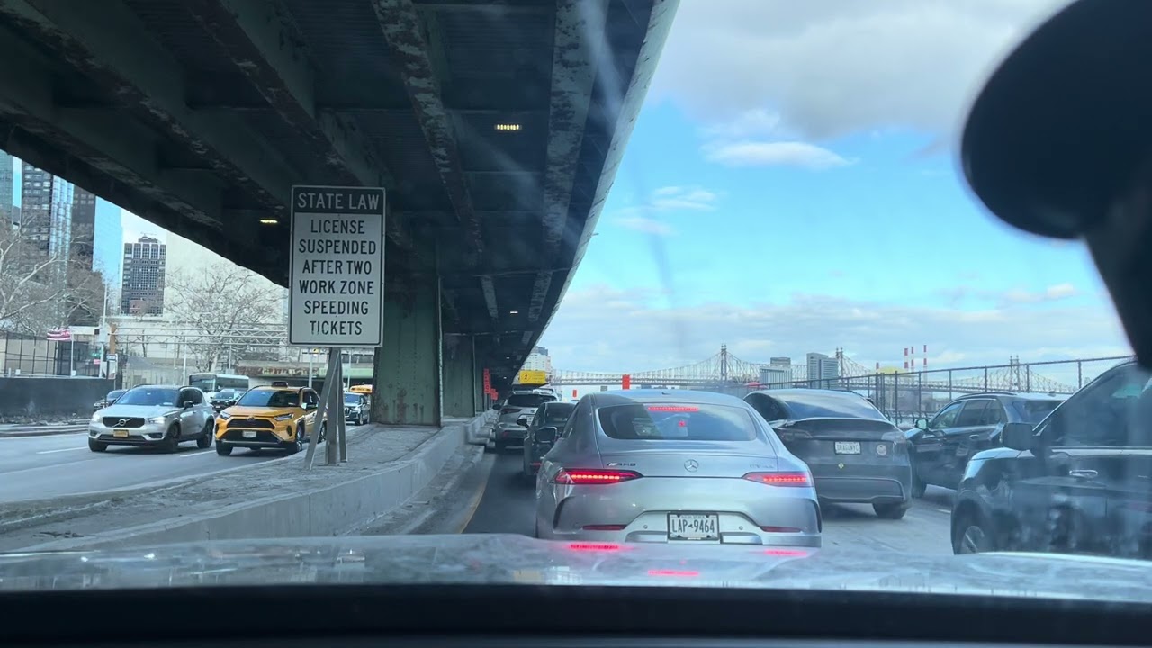 recorriendo por fdr. de manhattan newyork 