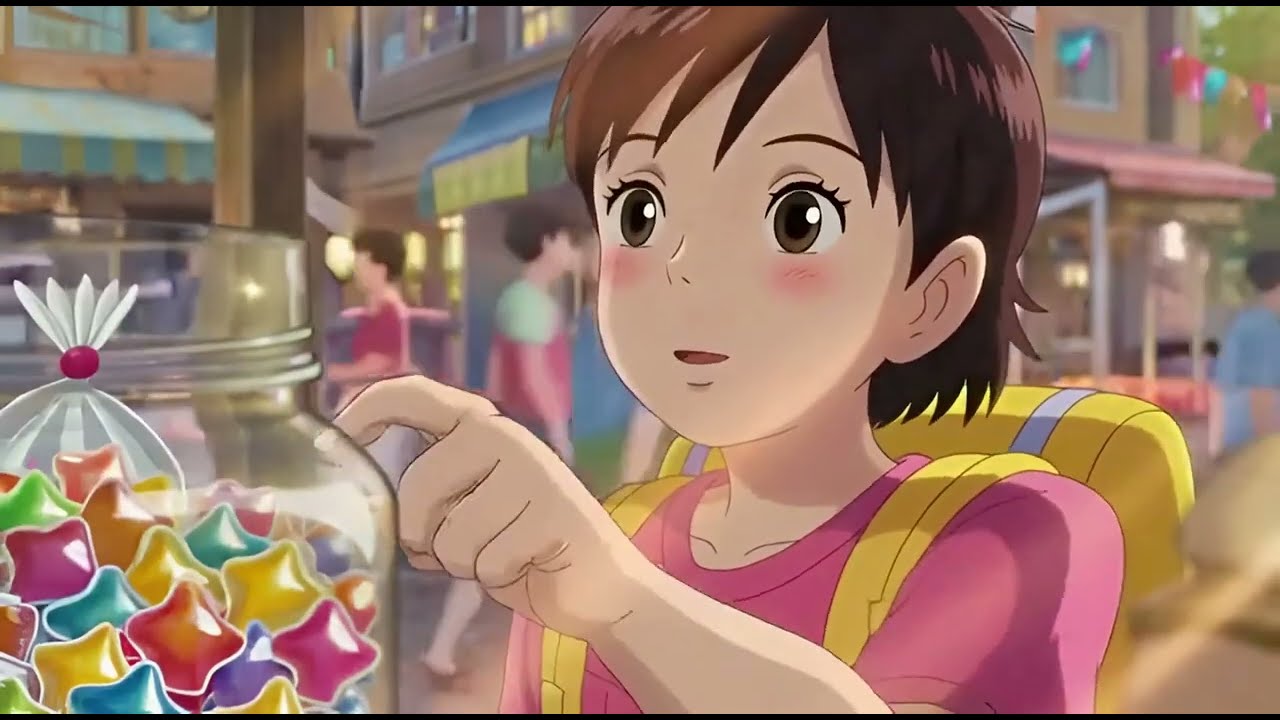 Village Market Trip & Crispy Tempura Lunch 🍤 Countryside ASMR (Makoto Shinkai Style)
