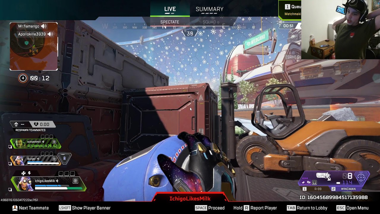 Apex Wild card Grind, playing with friends