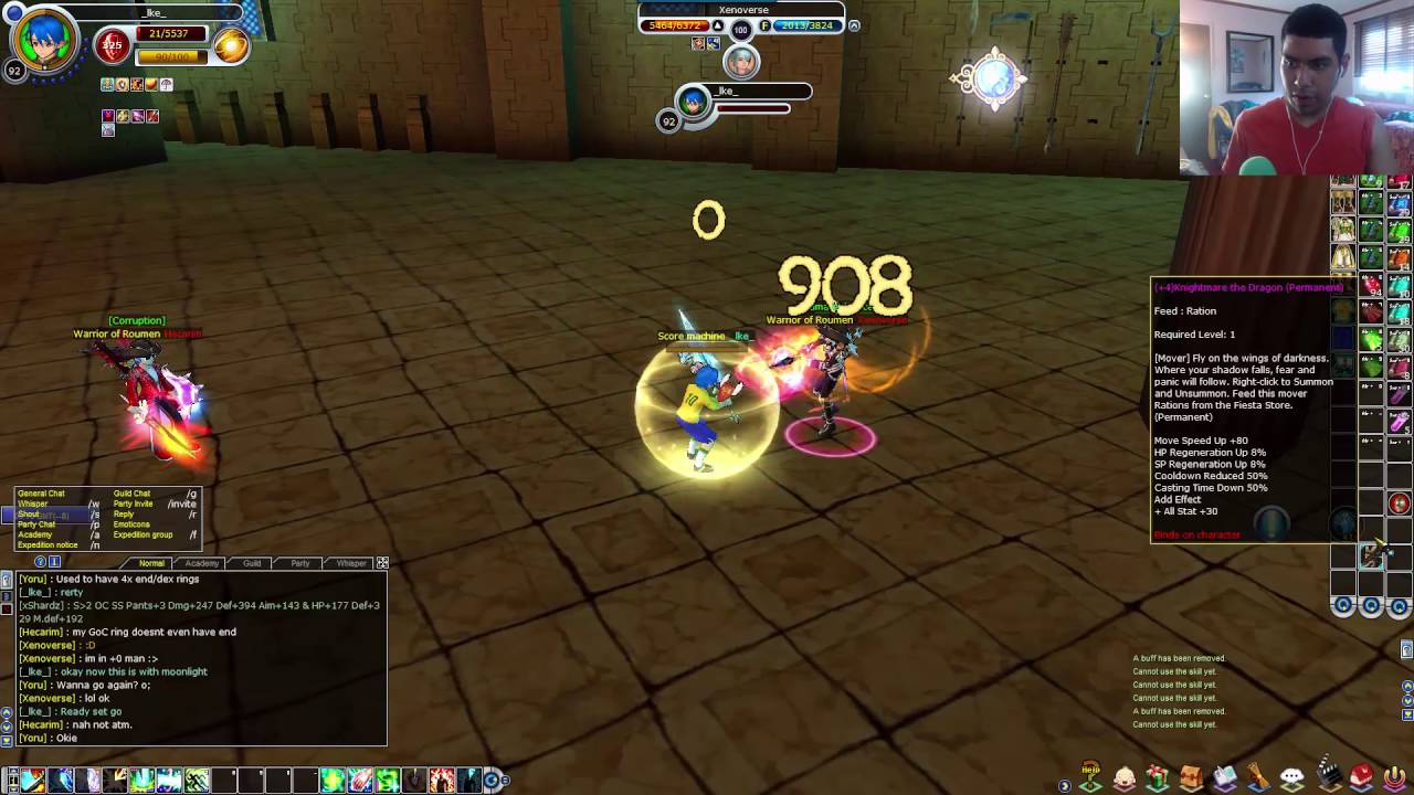 Fiesta Online - PVP Level 92 Crusader vs Level 72 Fighter & 100 Gladiator