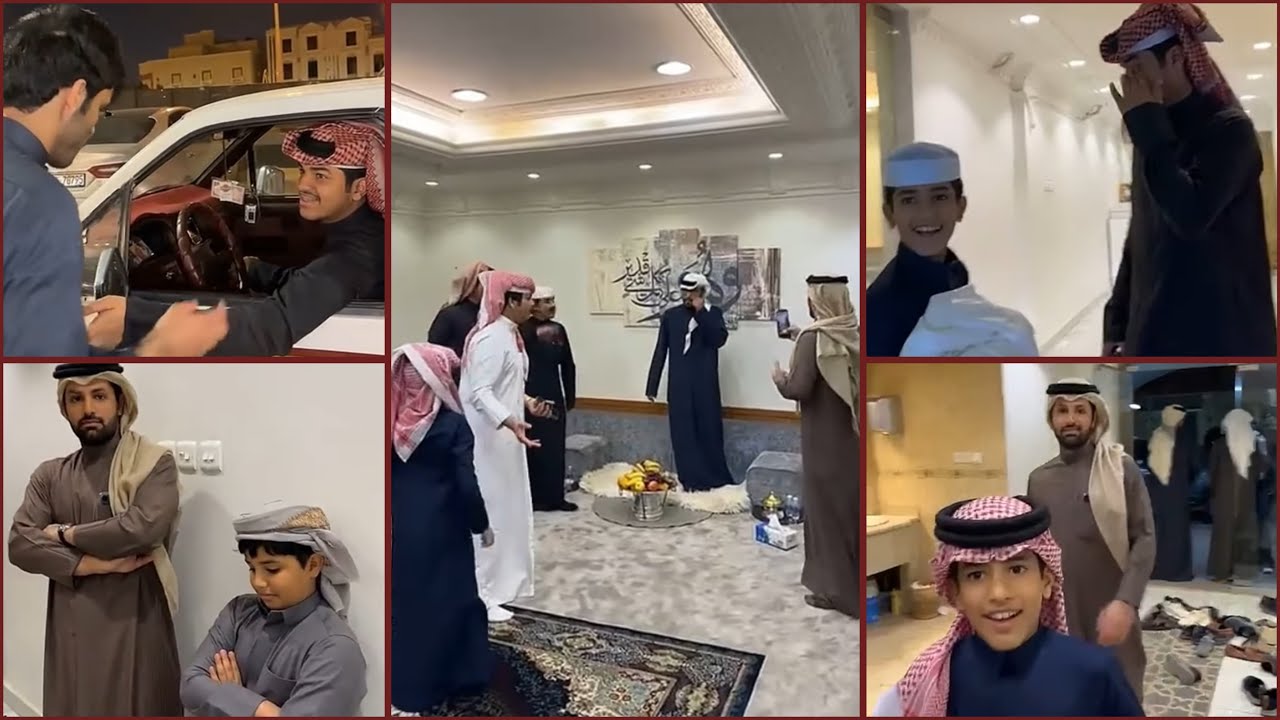 سنابات معاذ السهلي | جمعة العيال في عزيمة فراج واخوانه بالكويت، مقلبهم 😂💔