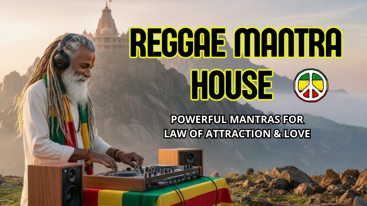Krishna Mantras in Reggae House Style | Powerful Hindu Mantras for Love, Peace & Union
