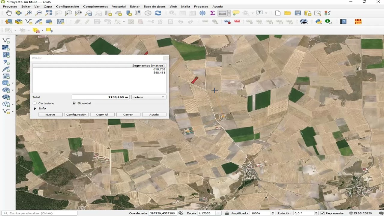 Trabajar en QGis con parcelas de una explotación descargada desde Sativum