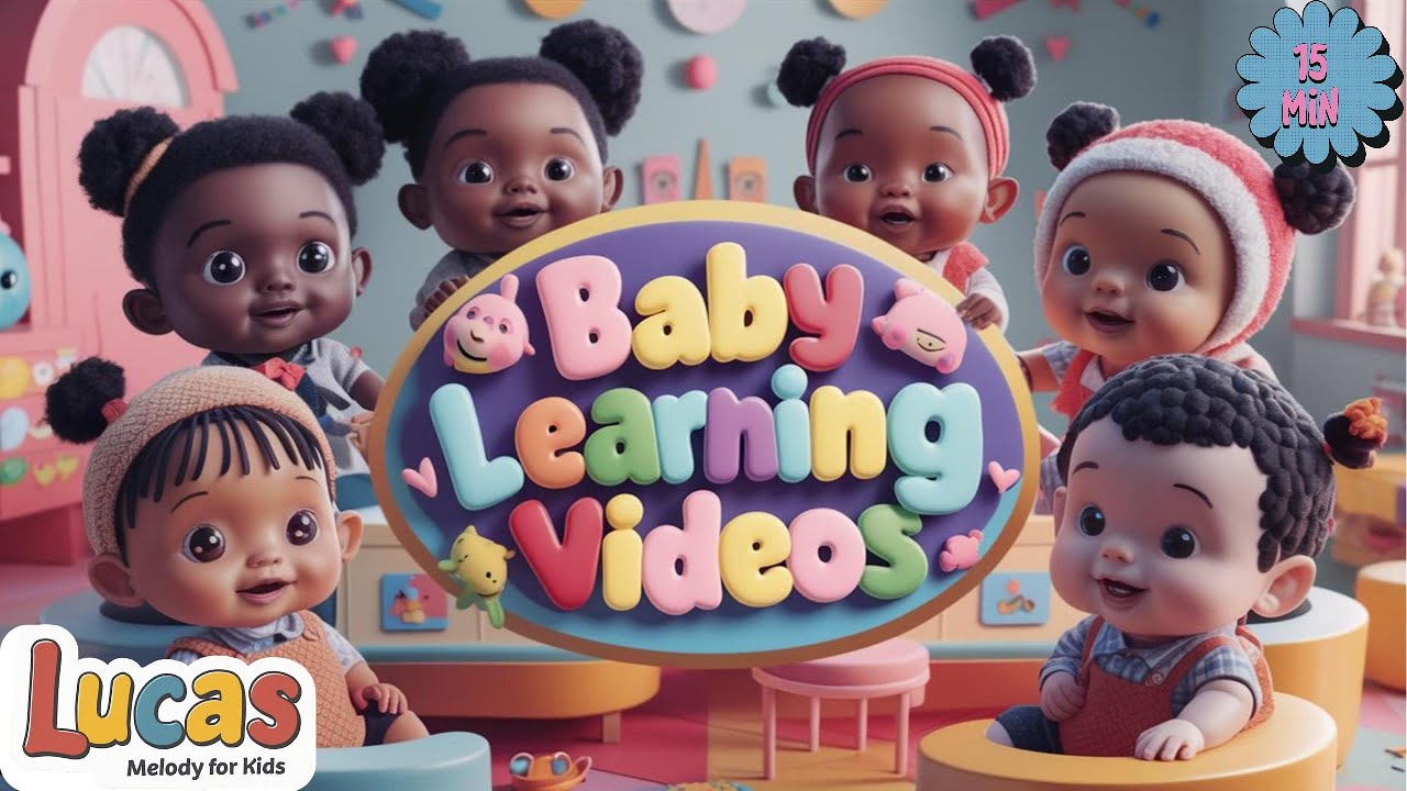 Baby Learning Videos: Alphabet Learning For Toddlers & More | Lucas Melody For Kids