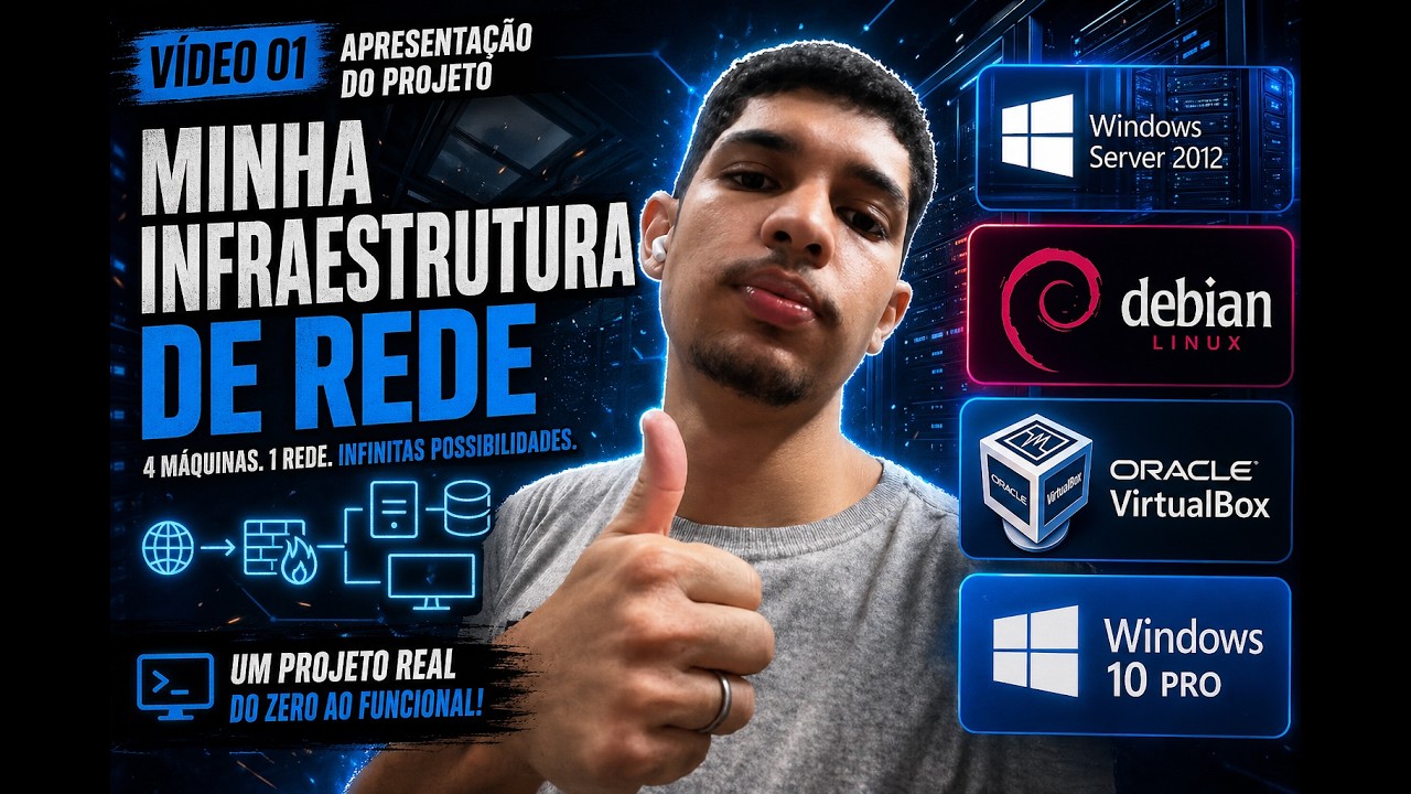 Apresenta&ccedil;&atilde;o da Infraestrutura de Rede - #01
