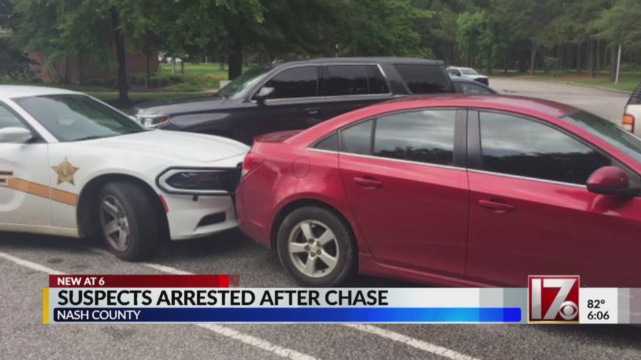 Suspects arrested after Nash County chase