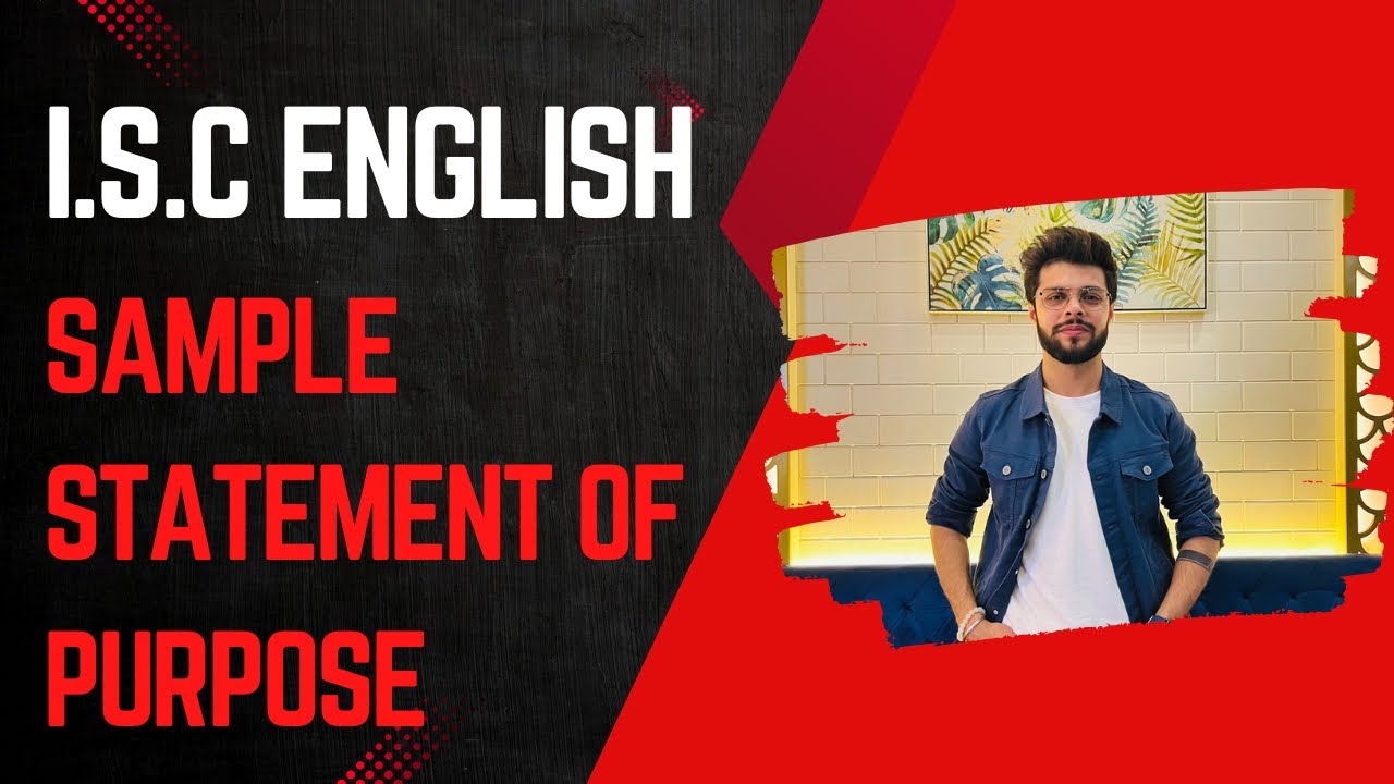 ISC Sample Statement of Purpose | How to Write a Perfect SOP | Aryan Tutorials |