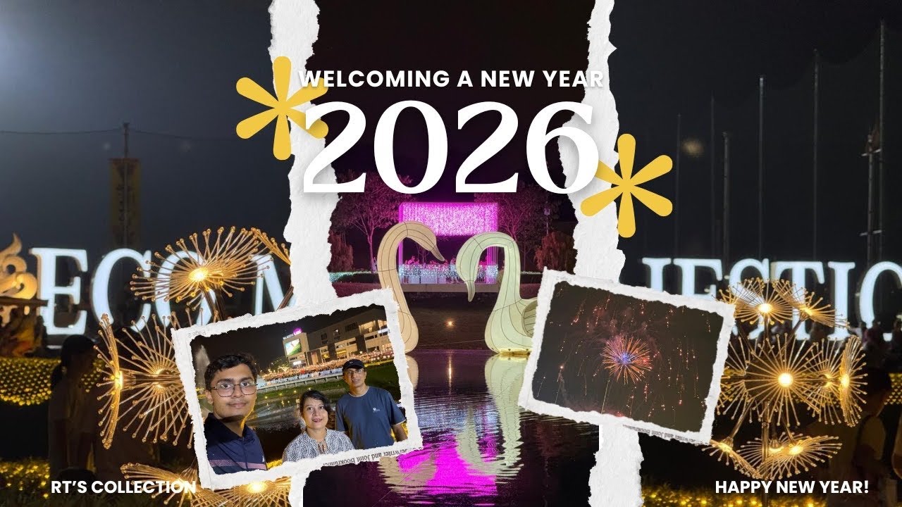 Встреча Нового 2026 года | Величественный ритм света в Семених, Малайзия