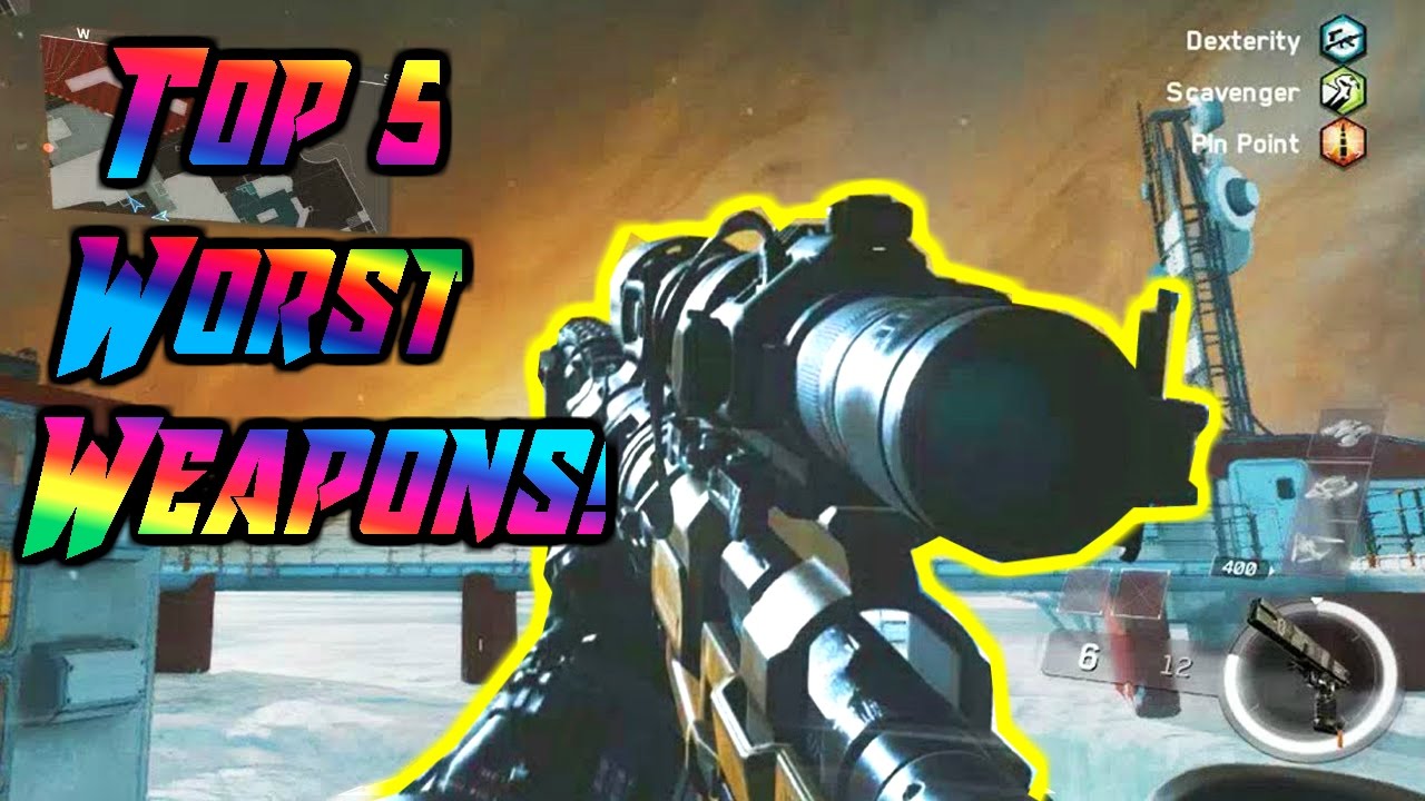 Top 5 Worst Weapons In Infinite Warfare