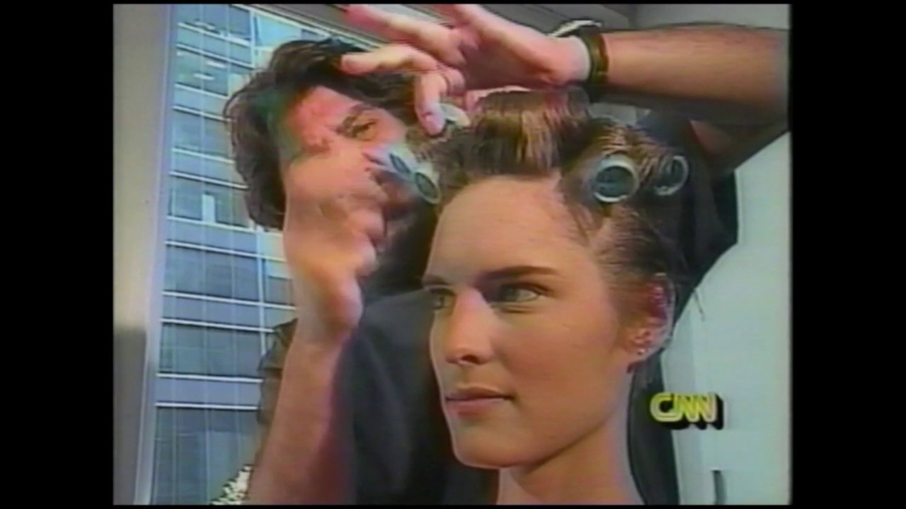 Style with Elsa Klensch  Haircut by Bruno Demetrio