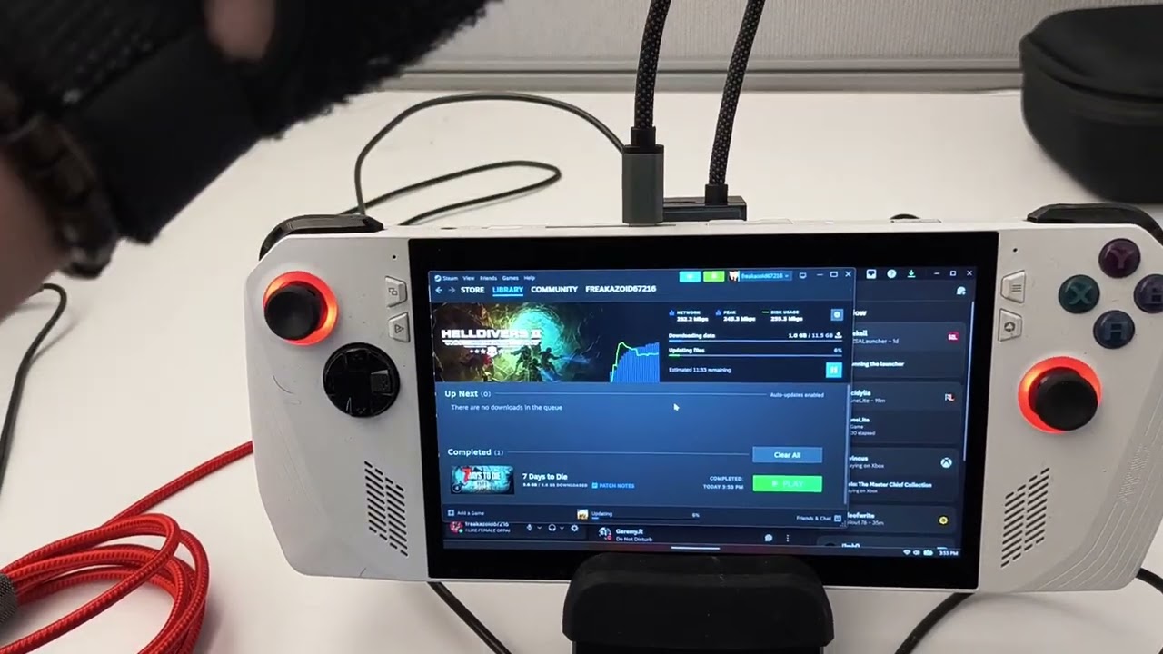 Testing the Sabrent 252W charger 