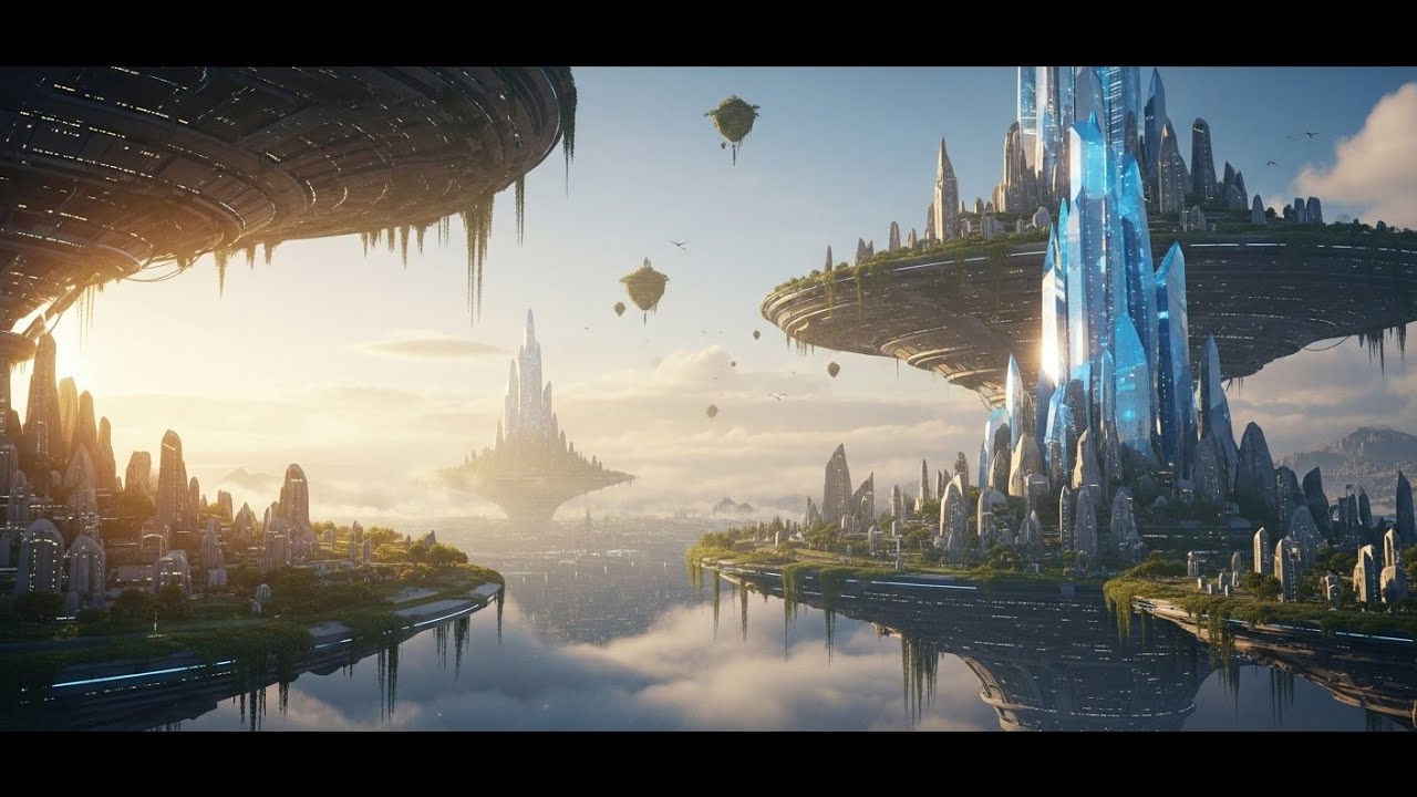 Future City 4000: The Light Beyond Tomorrow | Sci-Fi AI Short Film (4K)