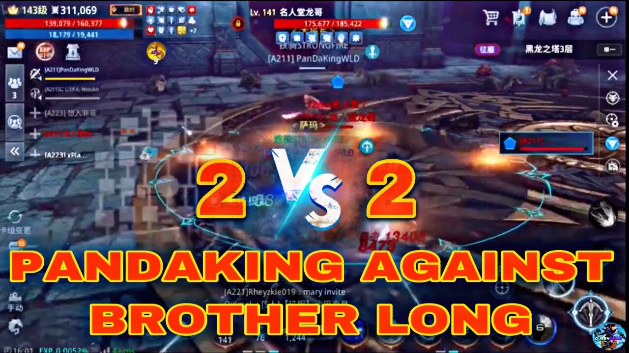 PANDAKING AND SNAKEKING AGAINST BROTHER LONG AND TAOIST | TOBD 3F