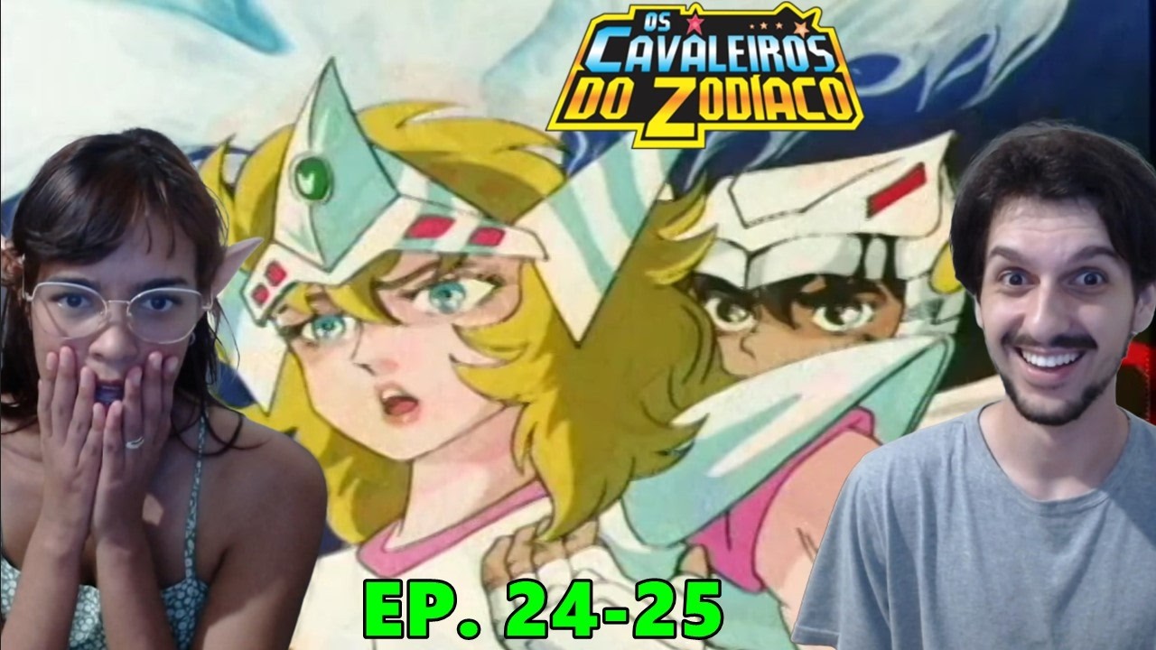 SEIYA vs CAVALEIRO DE PRATA| Assistindo OS CAVALEIROS DO ZODÍACO pela Primeira Vez (Episódios 24-25)