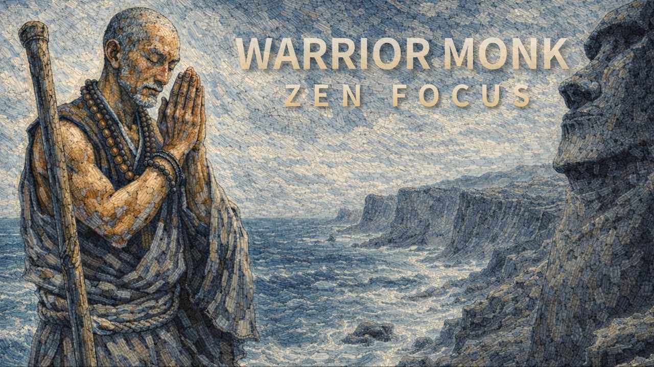 Warrior Monk Zen Focus &mdash; Calm Strength Music for Deep Work and Presence