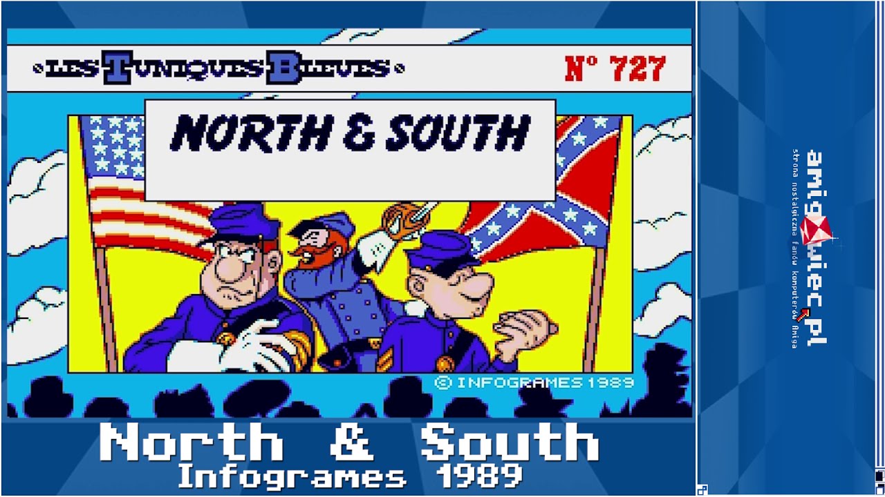 North & South - Intro, Rozgrywka, Zakończenie | Amiga