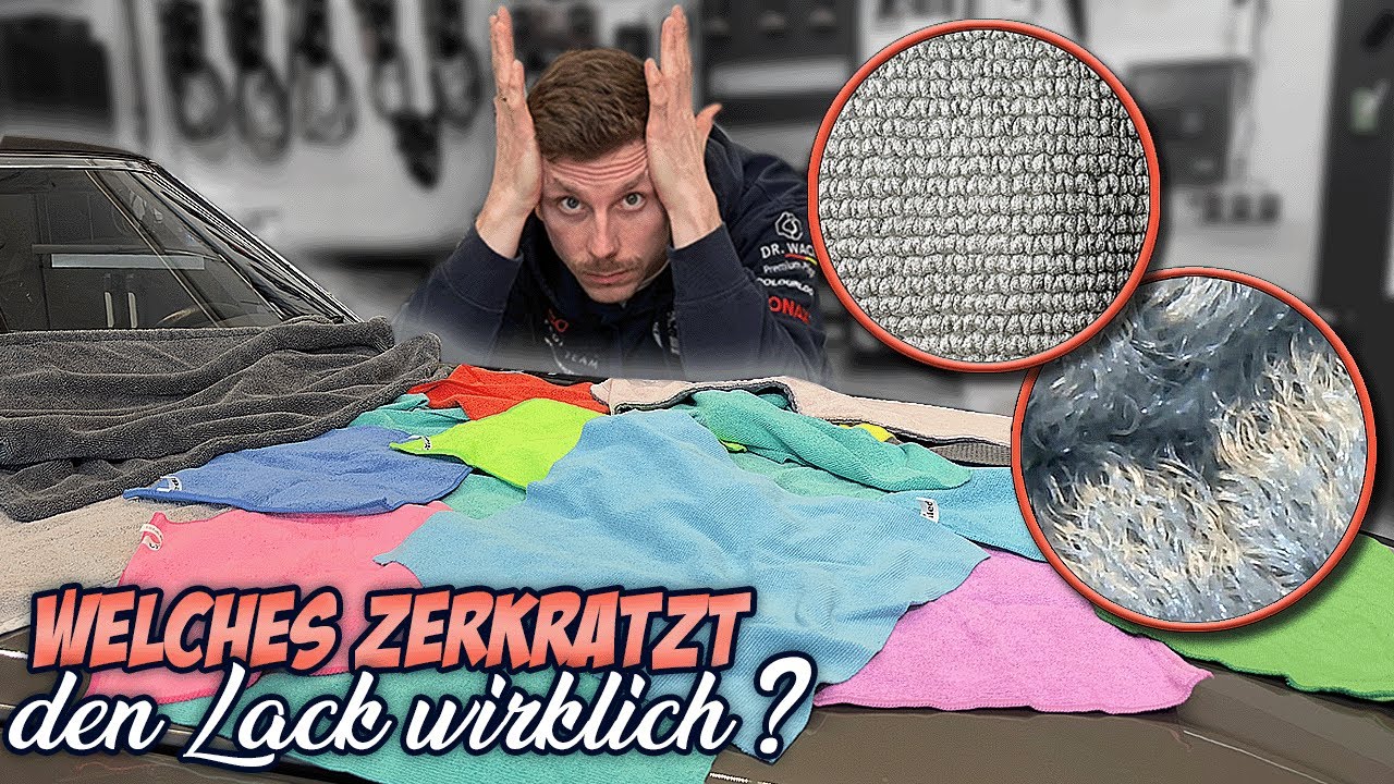 Mikrofasertücher: Retter oder Lack-Killer? 🧐 Alle Typen erklärt!
