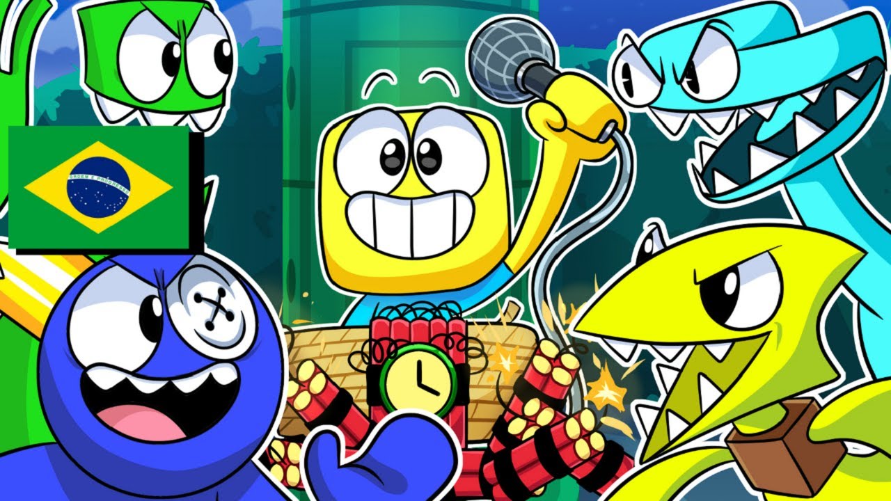 “RAINBOW FRIENDS 2 MUSICA” Musica Oficial Animação Hornstromp BR
