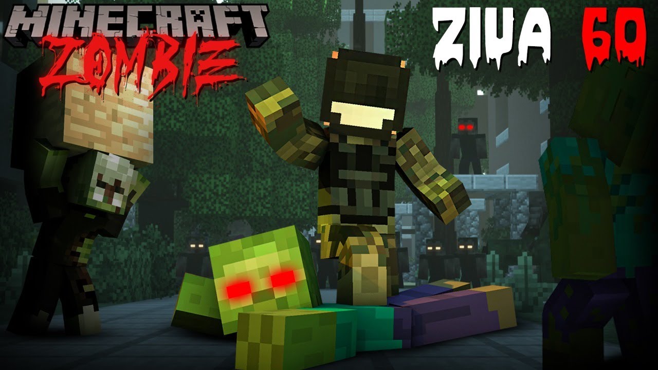 APOCALIPSA ZOMBIE pe MINECRAFT ! Se apropie ZOMBIE care CONSTRUIESC !