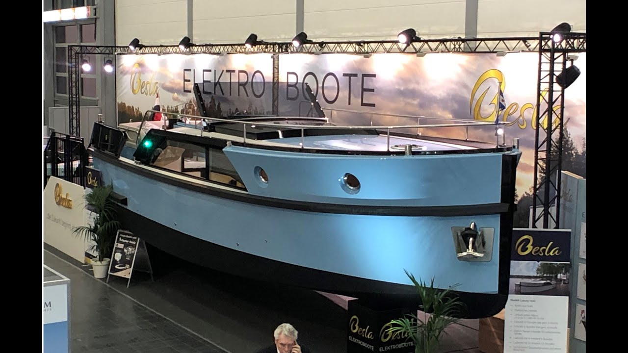 Besla 1100 - Vripack signe une vedette open hollandaise, a motorisation électrique