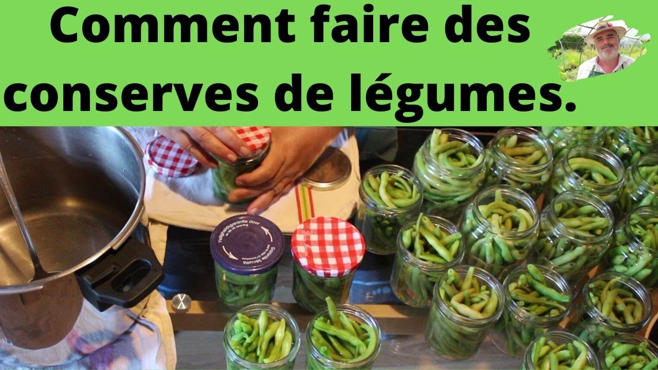Réaliser facilement des conserves de légumes du potager.