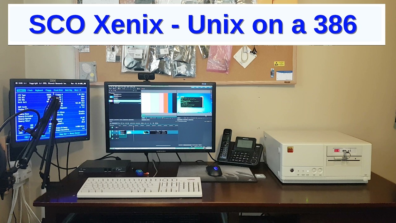 SCO Xenix 2.3.4 с TCP/IP!