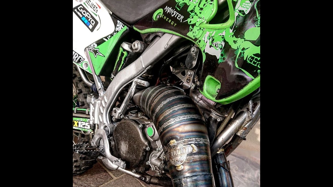 SCALVINI RACING - Kawasaki KX 125 - Montaggio Nuovo Impianto completo
