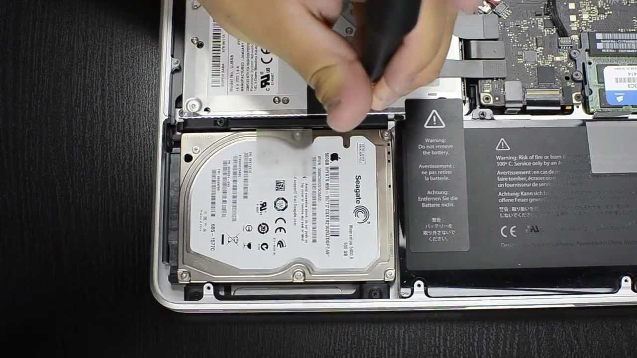 Обновление SSD-накопителя для Macbook Pro (2011/2012/2013)