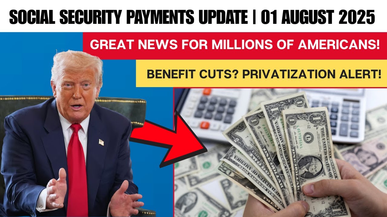 Social Security Payments Update | 01 August 2025 | Benefit Cuts? Privatization Alert!
