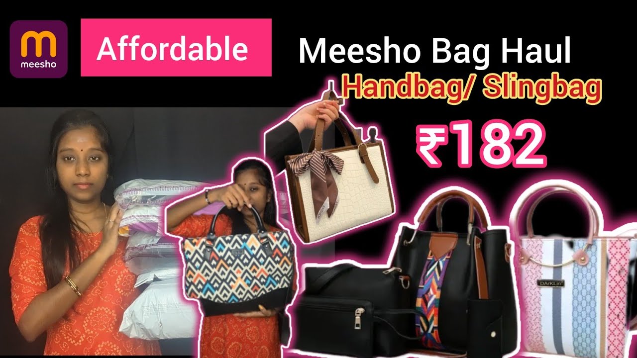 💥Meesho affordable bag Haul 🛍️ 💥 #meesho #tamil #haul #shopping #affordable #unboxing
