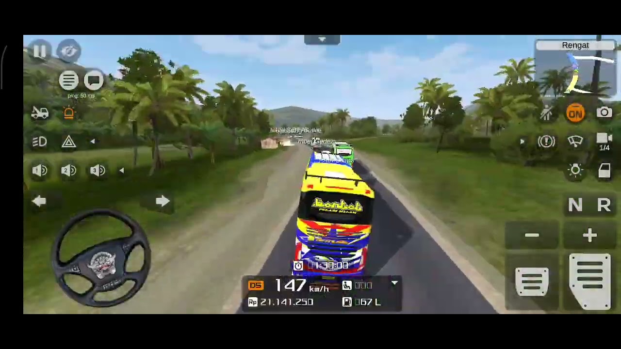 Tronton bussid v361 seru seruan bersama player kalong @gembelnecis77 @Newbie8816  @ToMbaK66 dkk