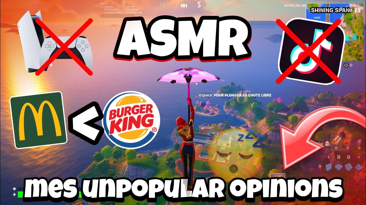 ASMR Français • MES UNPOPULAR OPINIONS / CHUCHOTEMENTS TRES PUISSANTS 😴💤 #2