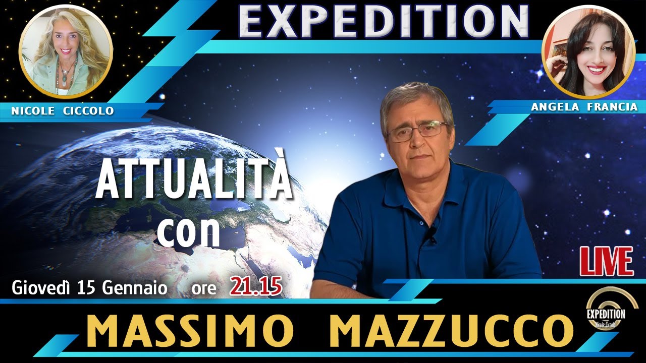 Attualit&agrave; con MASSIMO MAZZUCCO. #expedition_nicoleciccolo