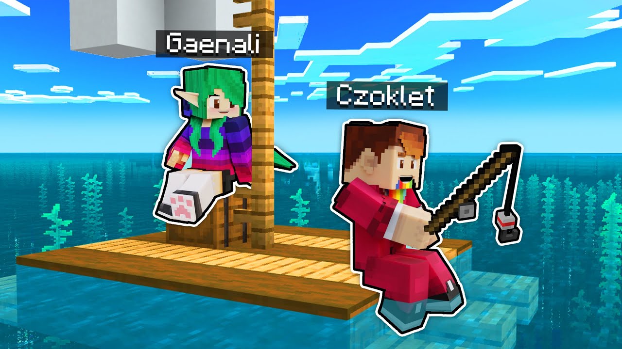 MINECRAFT TRATWA #01 - Jak przetrwać NA ŚRODKU MORZA?