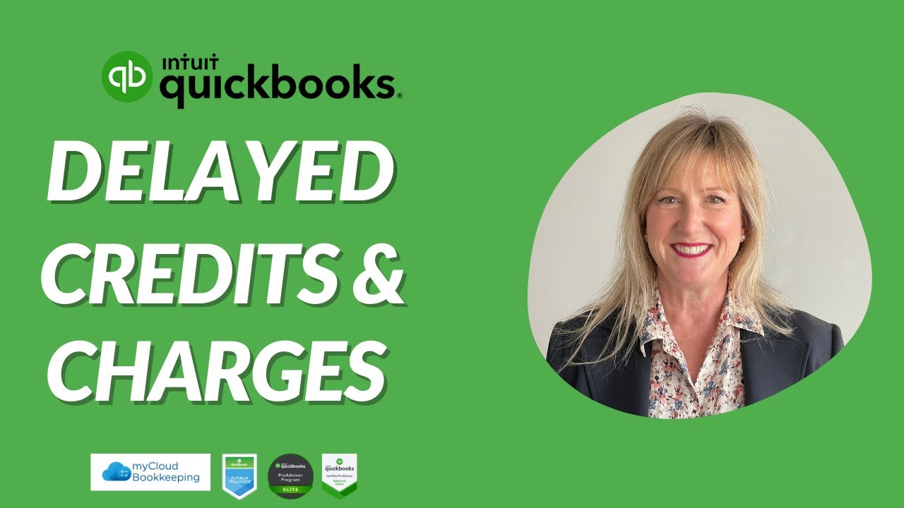 How to Use Delayed Credits and Charges in QuickBooks Online (QuickBooks Tutorial)