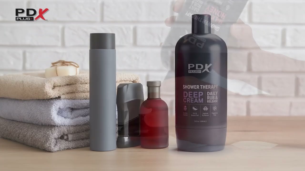 Masturb&aacute;tor Pipedream PDX Plus Shower Therapy Deep Cream
