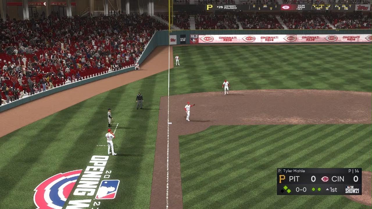 MLB The Show 21 Franchise mode Gameplay (not full game)30 minutes