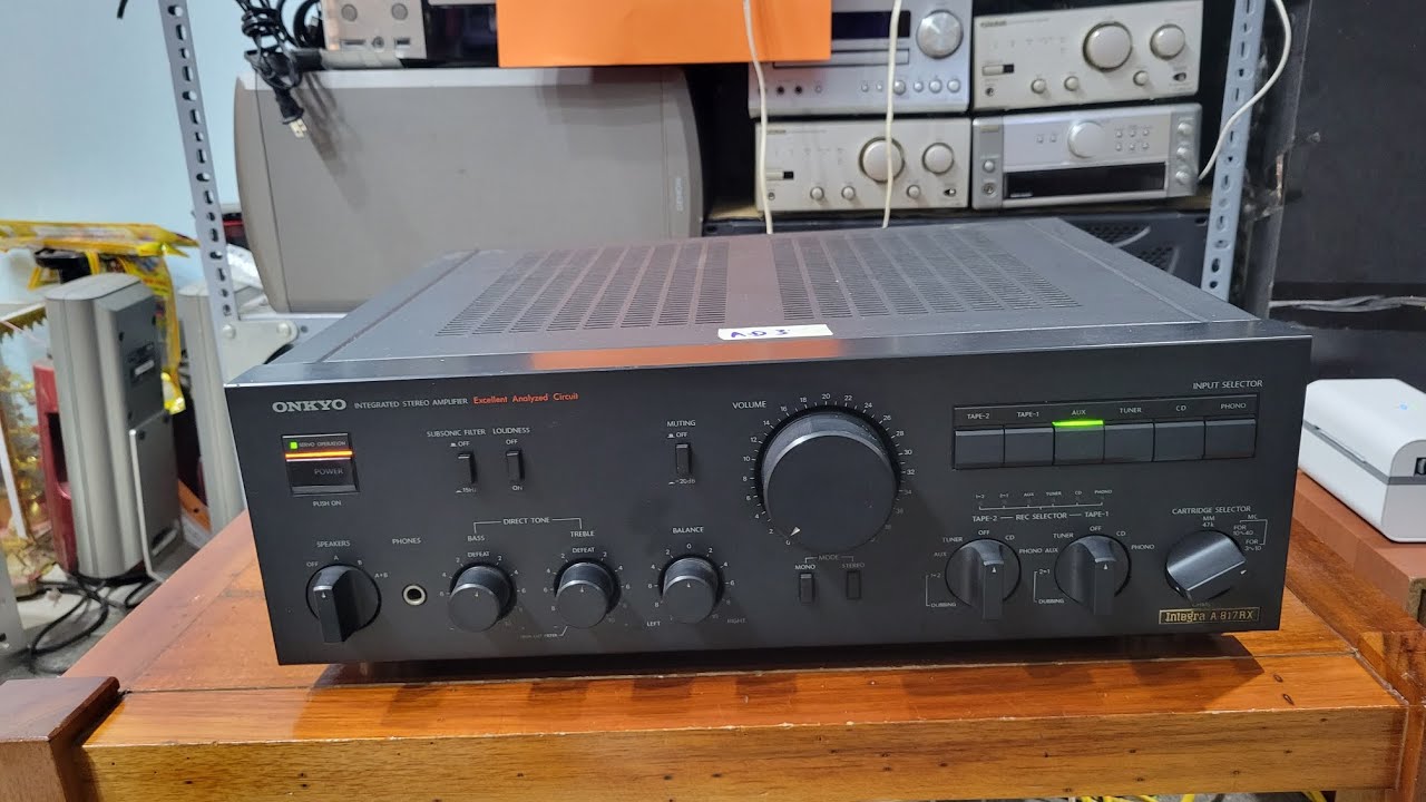 Amply onkyo 817 rx kéo tốt loa bass 30cm chạy 8 sò than.giá rẻ 3.500k lh 0913286813 & 0979891682