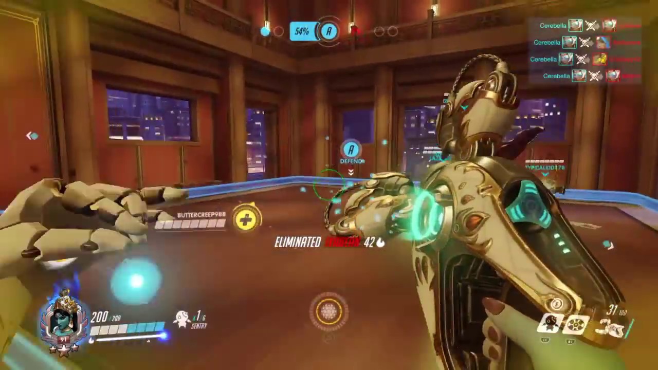 Overwatch - Show Your Support - Symmetra Gameplay - POTG