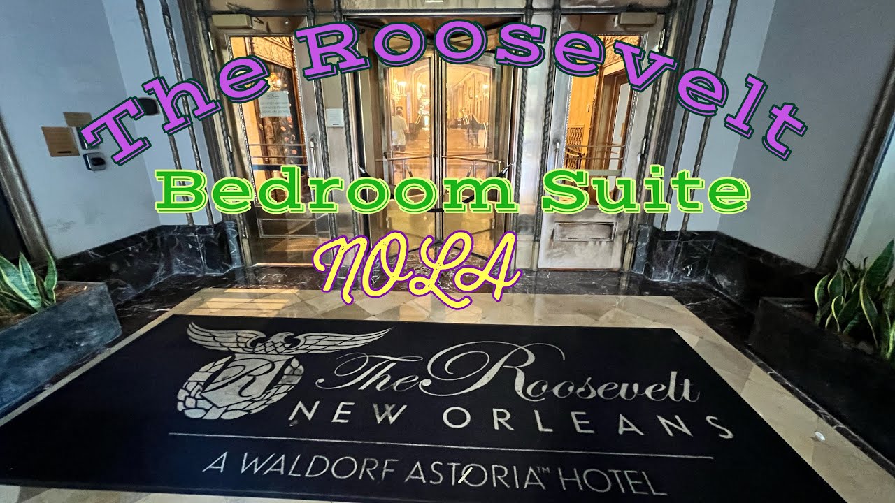 The Roosevelt New Orleans A Waldorf Astoria Hotel New Orleans LA 1 Bedroom Suite Tour