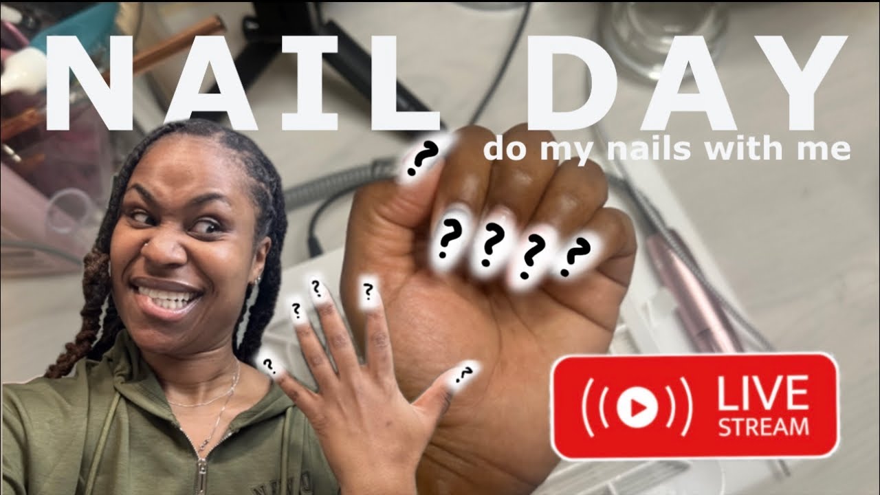 Do My Nails With Me!!!