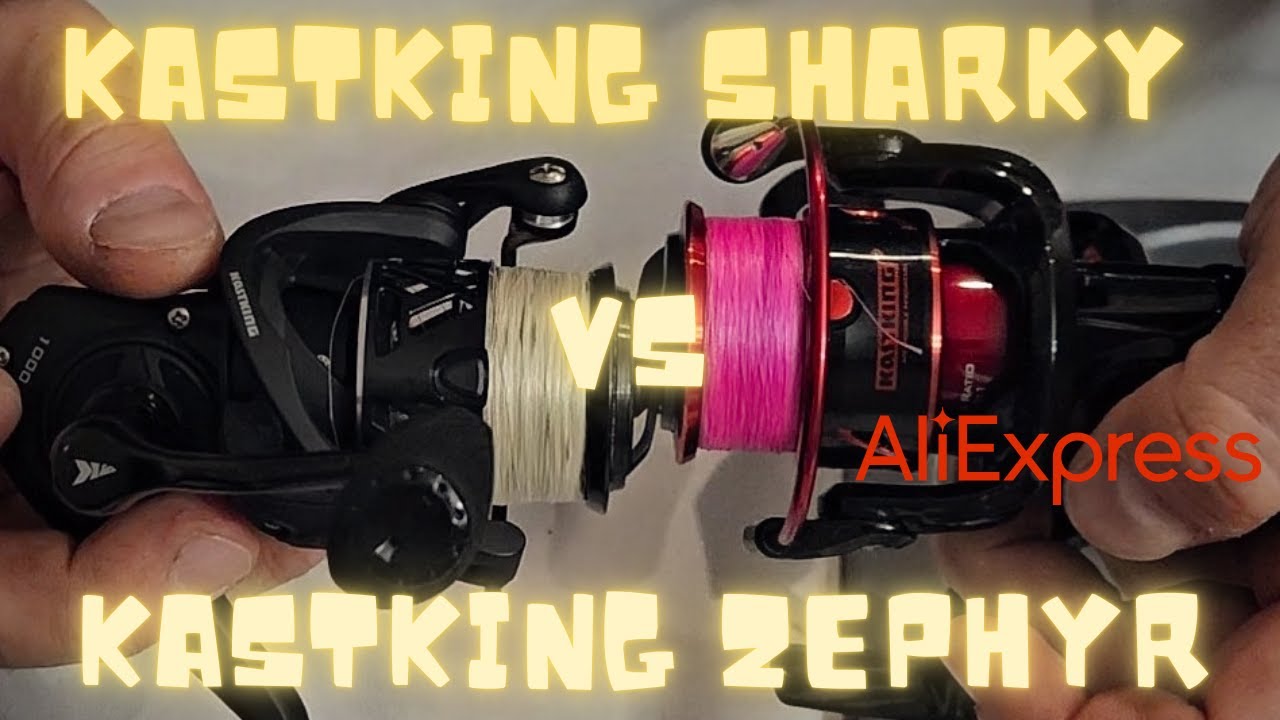 KastKing Sharky III – Premium w Niskiej Cenie? Porównanie z KastKing Zephyr”